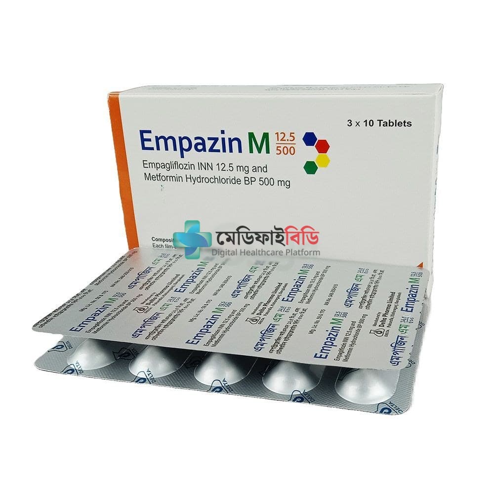 Empazin M 12.5/500 12.5mg