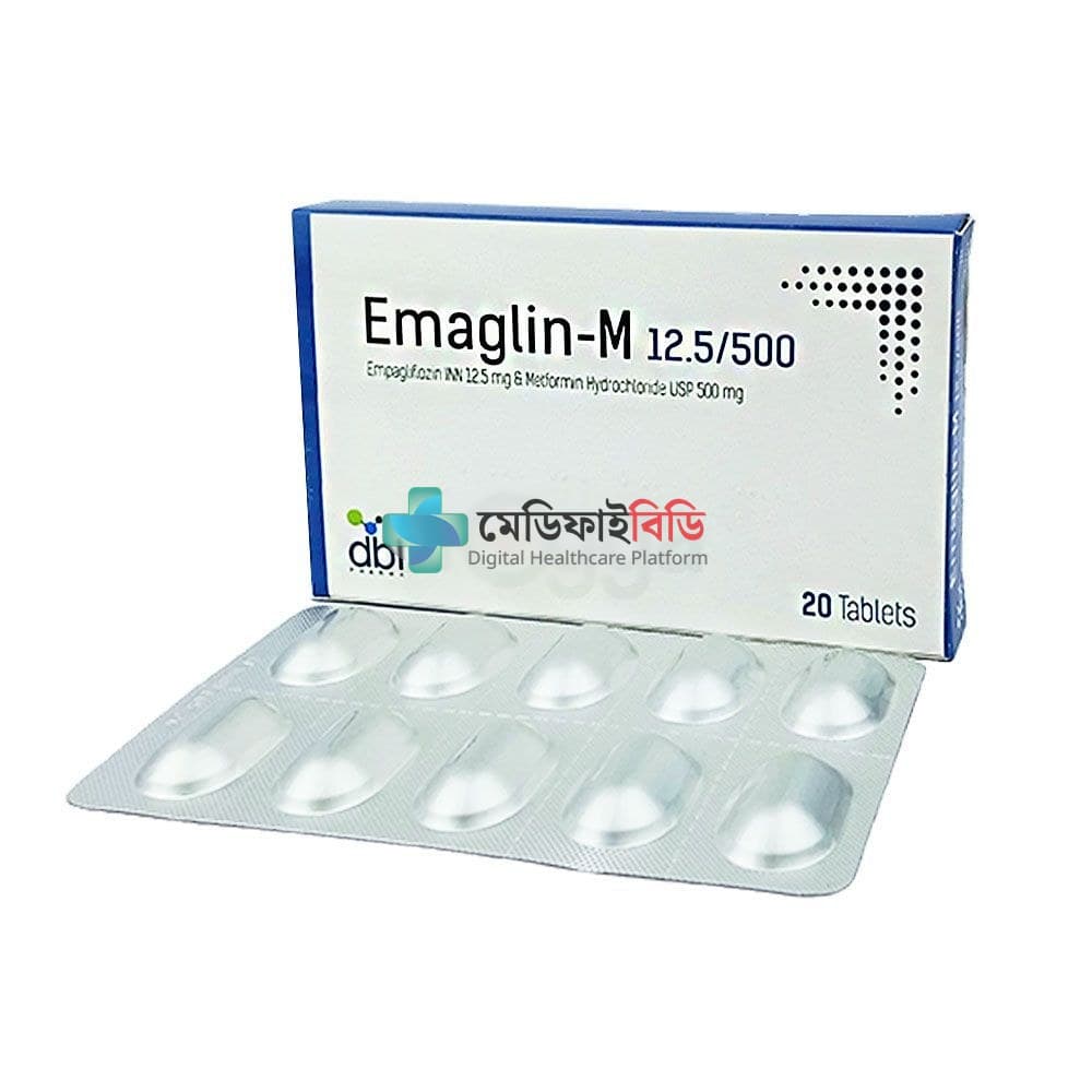 Emaglin-M 12.5/500 12.5mg