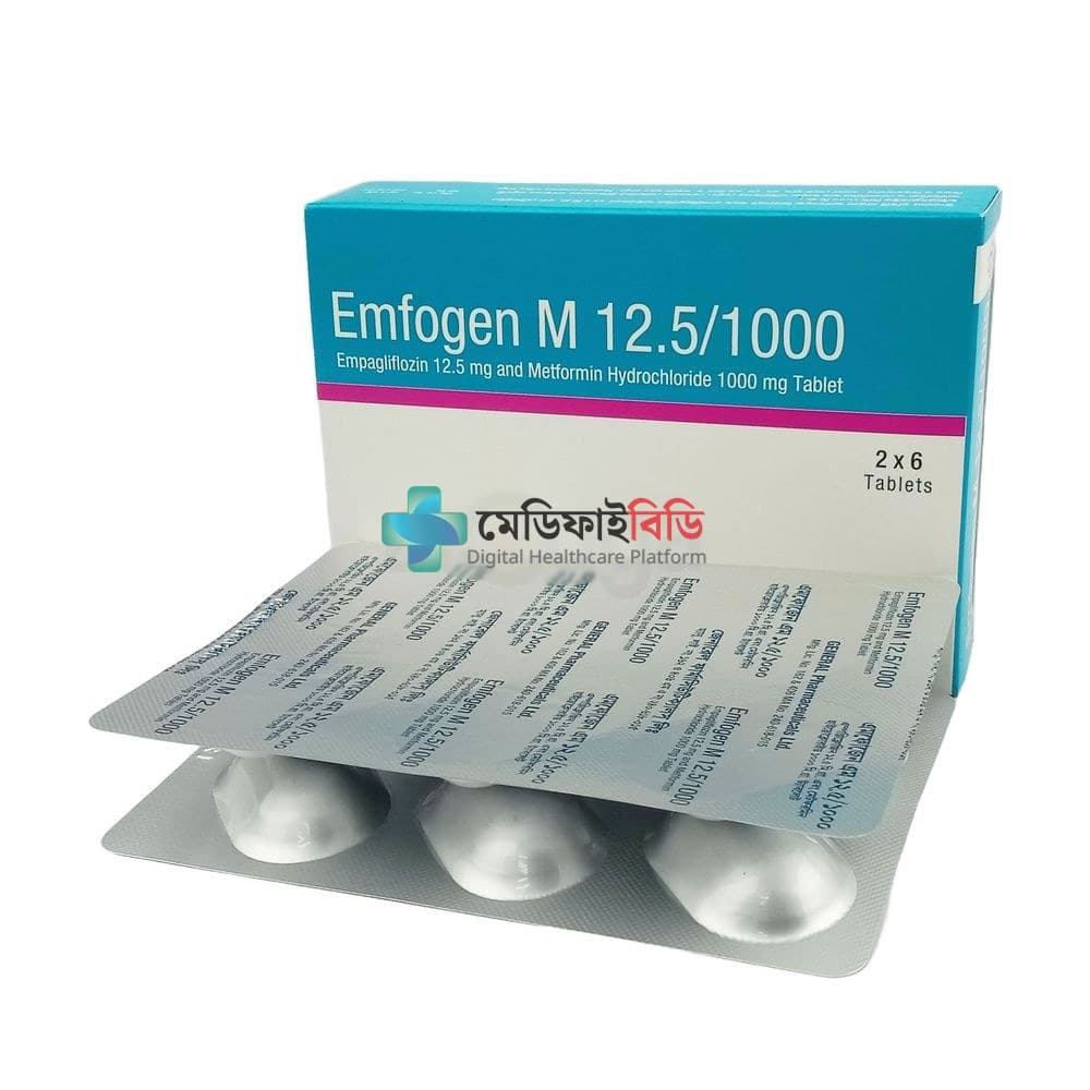 Emfogen M 12.5/1000 12.5mg