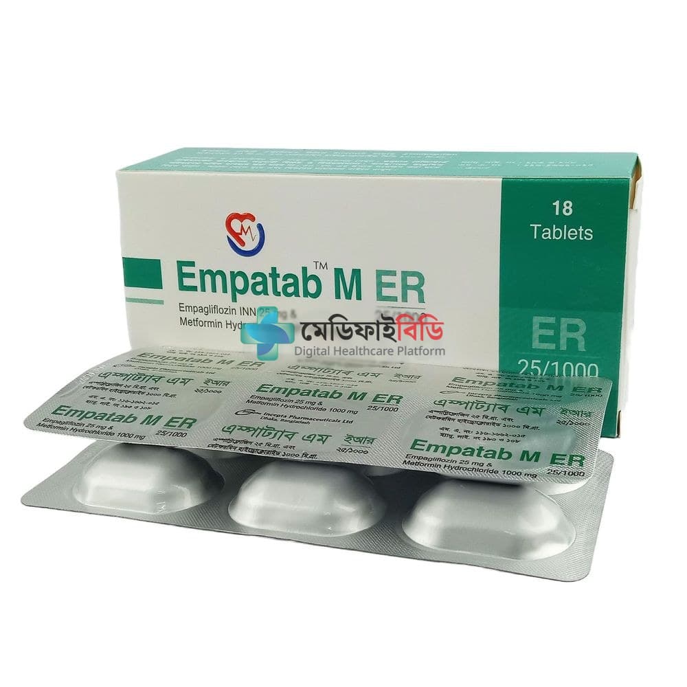 Empatab M ER 25/1000 25mg
