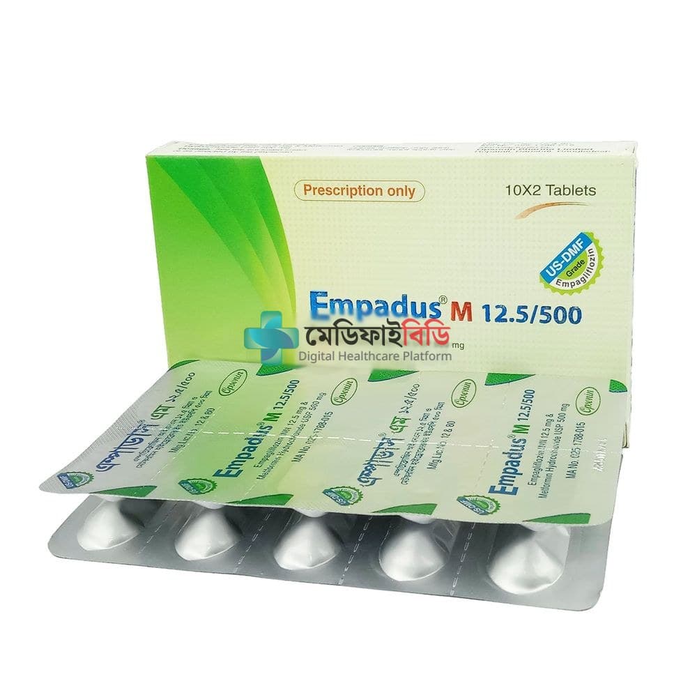 Empadus M 12.5/500 12.5mg