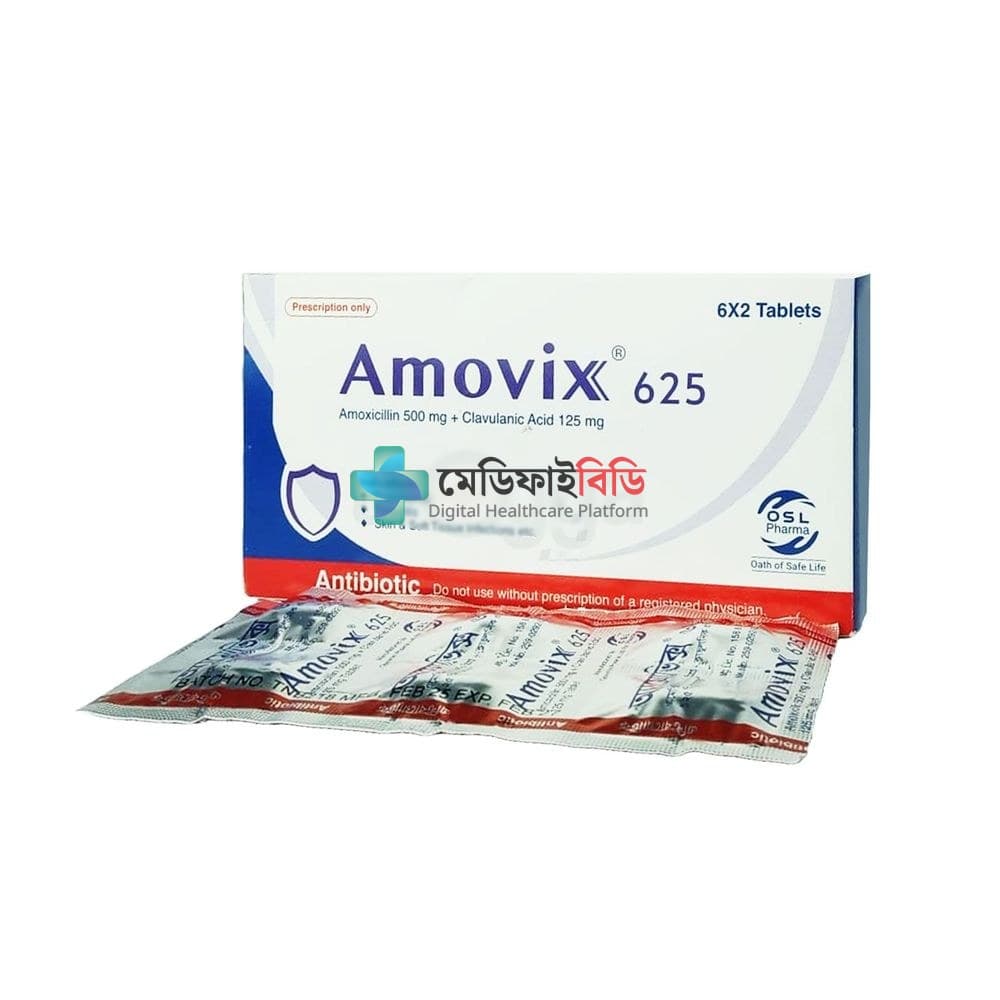 Amovix 625 500mg