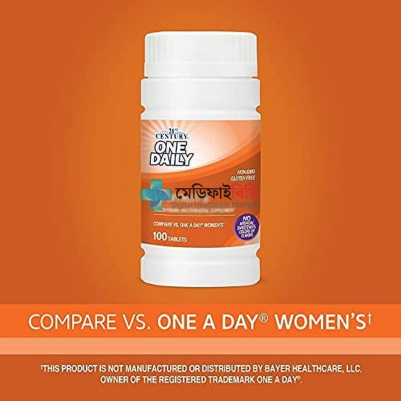 21st Century One Daily Women’s Multivitamin 100 Tablets 21