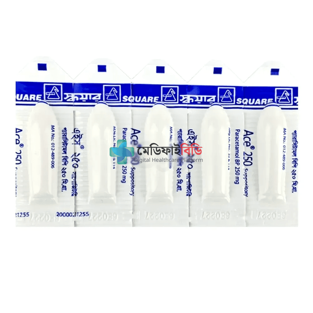 Ace 250 Suppository 250mg