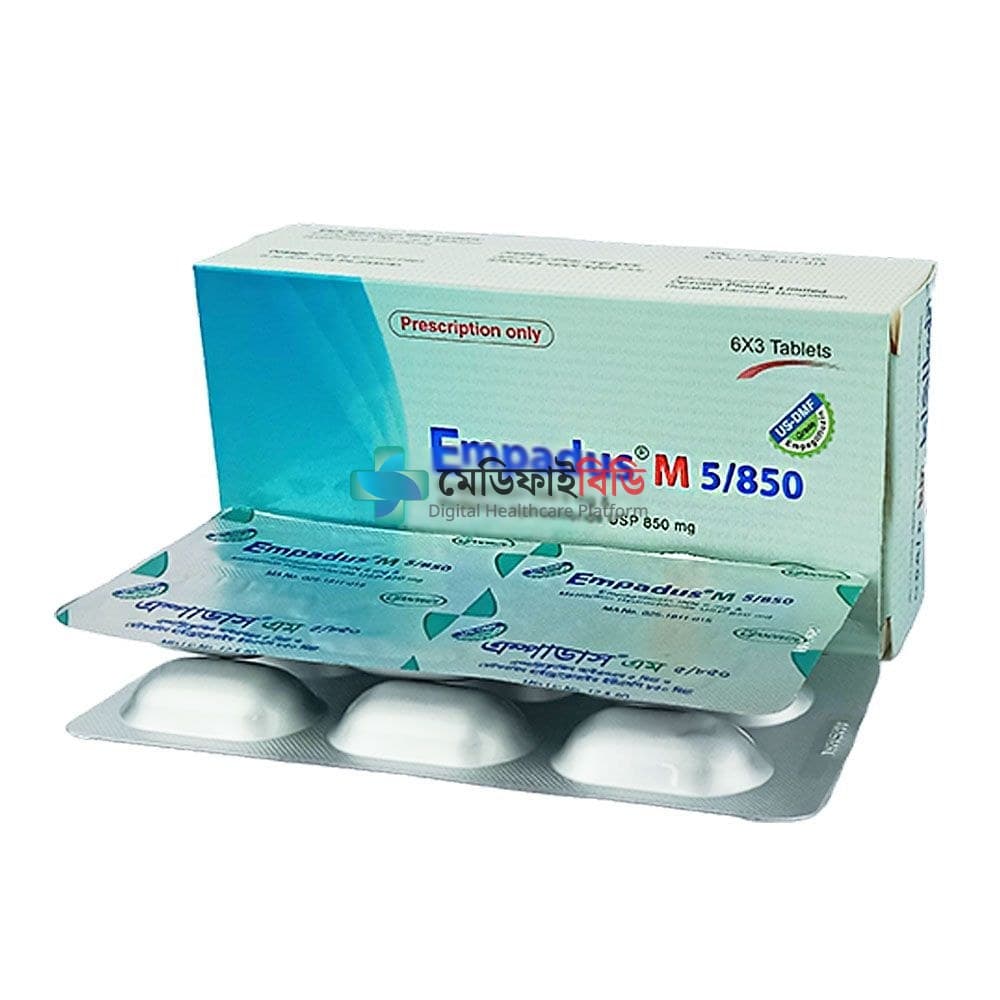 Empadus M 5/850 5mg