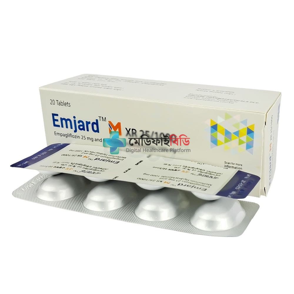 Emjard M XR 25/1000 25mg